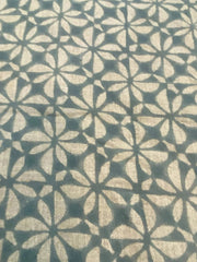 Ashmira Block Print Handloom Linen Fabric